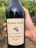 Michael-Scott 2019 Napa Valley (Kenefick Ranch / Calistoga) Cabernet Sauvignon