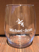 Michael-Scott 21 oz. Stemless Wine Glasses